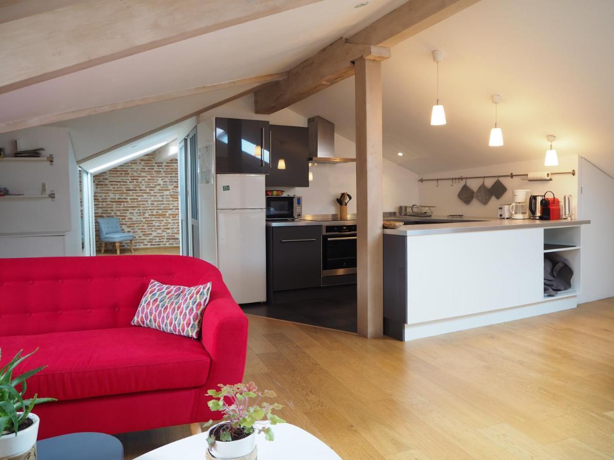 Les Toits du Capitole - Loft de standing 65 m2 - Parking en option Lejlighed Toulouse Eksteriør billede